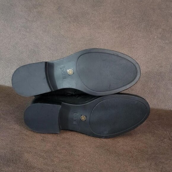 Bar III Women's Margo Black Buckled Suede Ankle Booties 5.5 M NIB - Picture 10 of 12